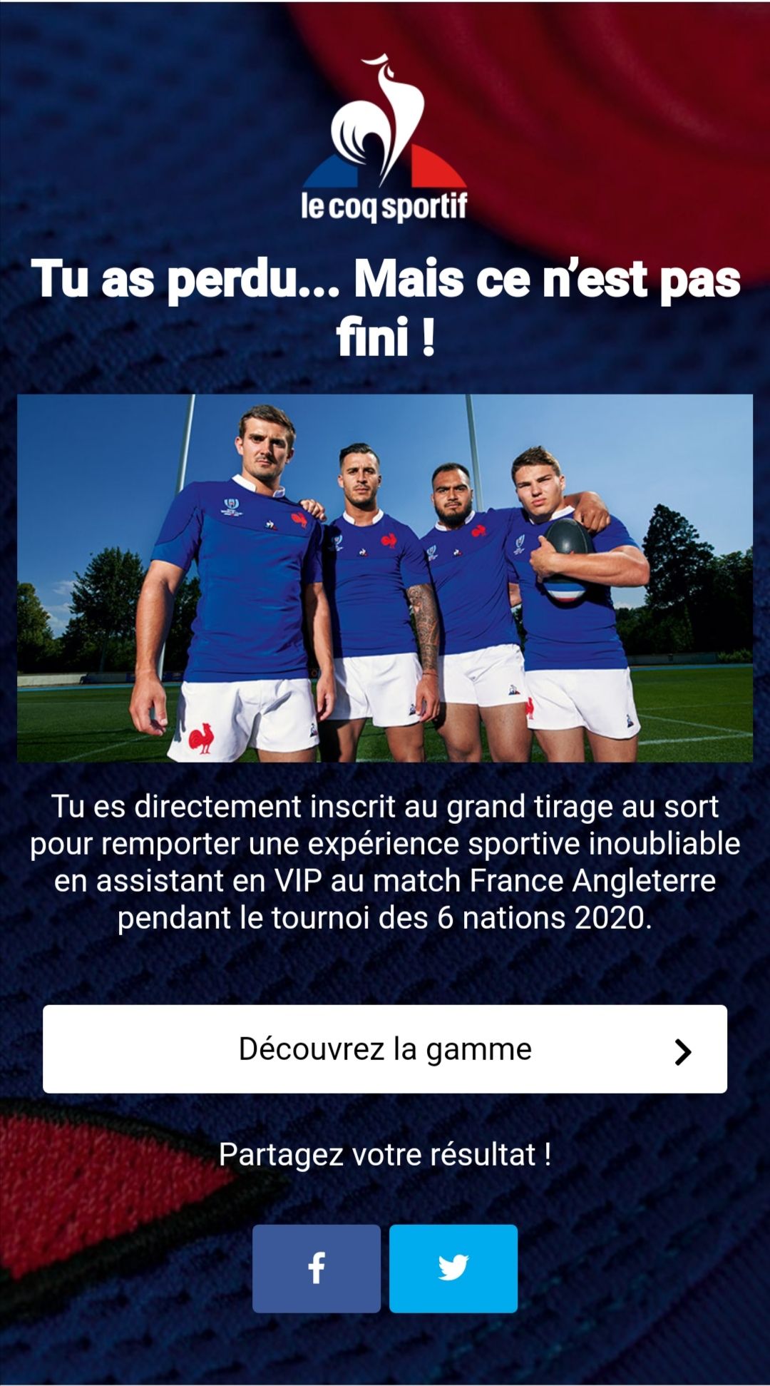 Activation digitale pour Le Coq Sportif et Intersport en France par l Agence IS